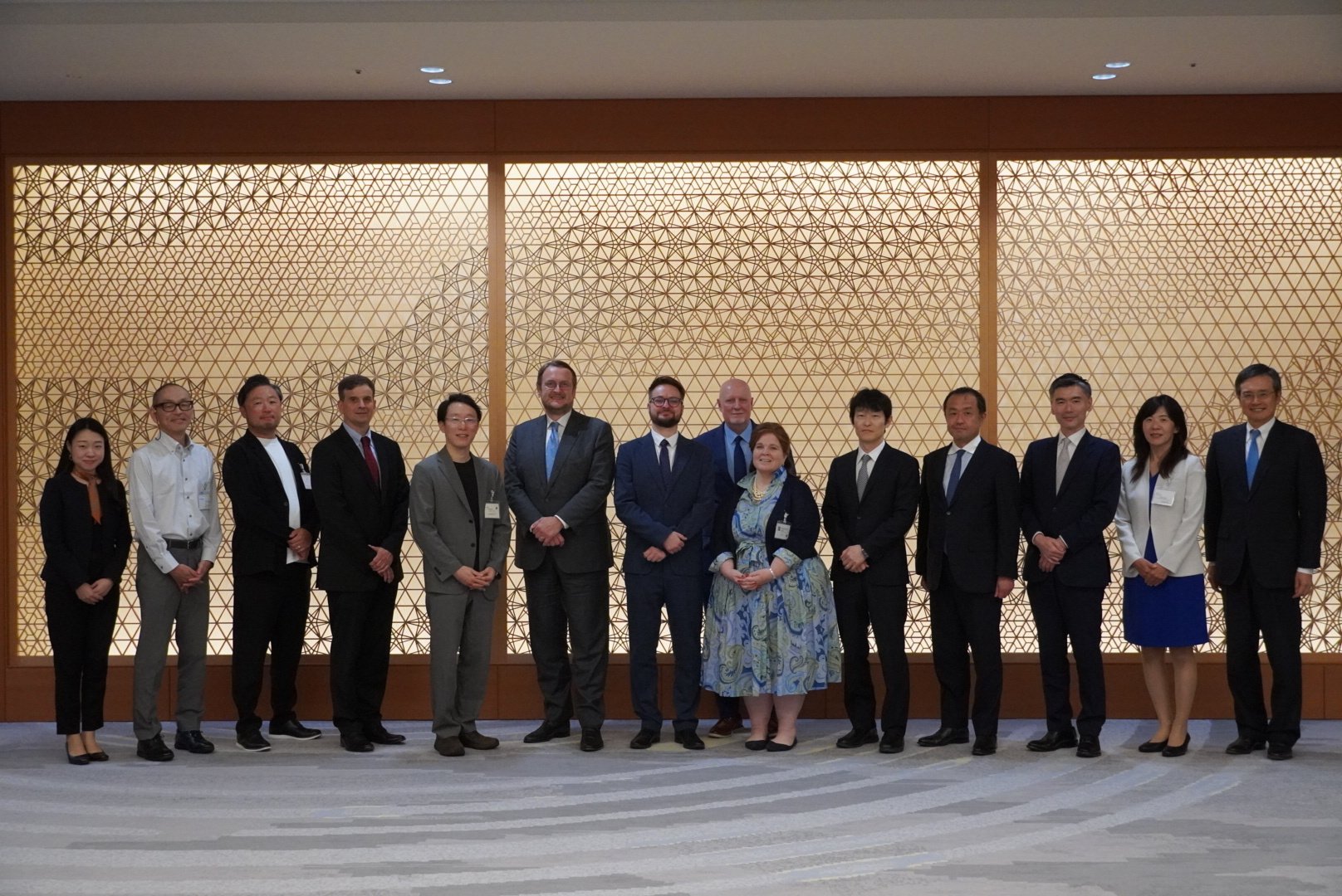 Participants from the OECD's seminar including Business at OECD's Executive Board Member, Seiji Inagaki.