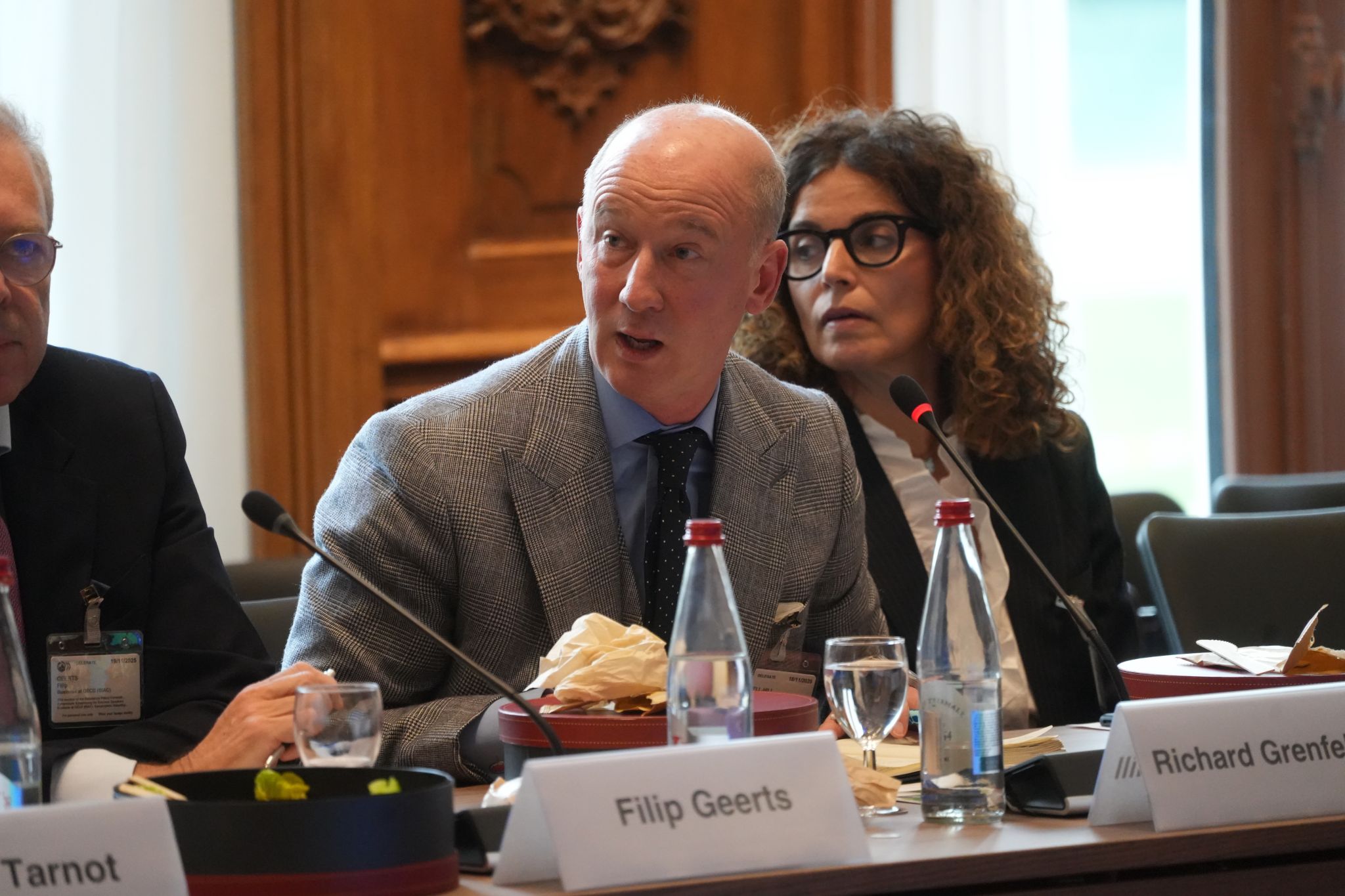 Our Economic Policy Committee Vice-Chair and Diageo's Richard Grenfell-Hill intervening at our Working Lunch.