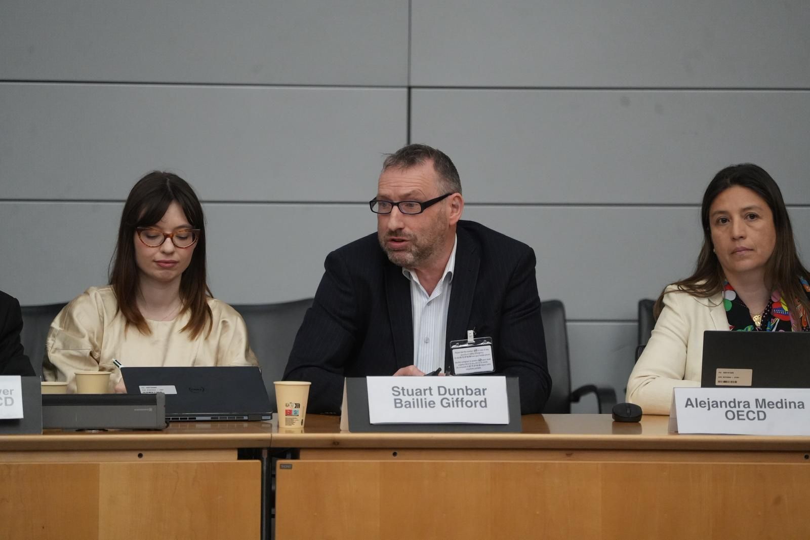 Baillie Gifford's Stuart Dunbar delivered a keynote presentation to outline how the private sector can advance favourable investment environments for innovation.