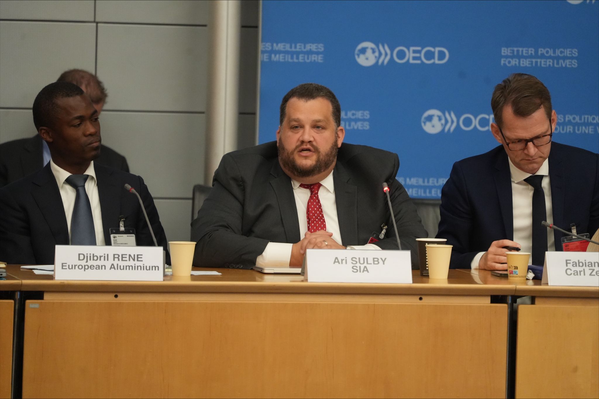 The Semiconductor Industry Association's Ari Sulby also joined the panel.