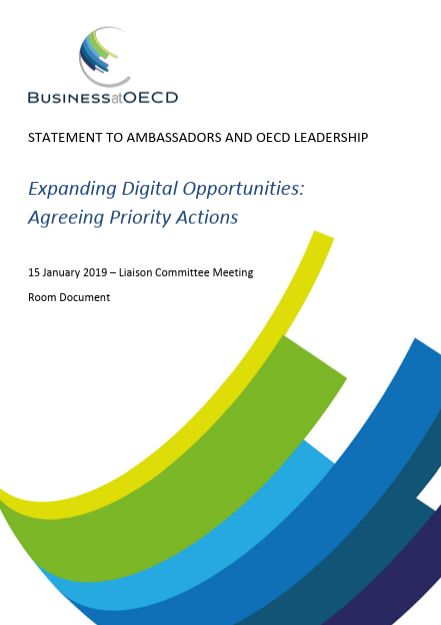 2019- Expanding Digital Opportunities Agreeing Priority Actions 