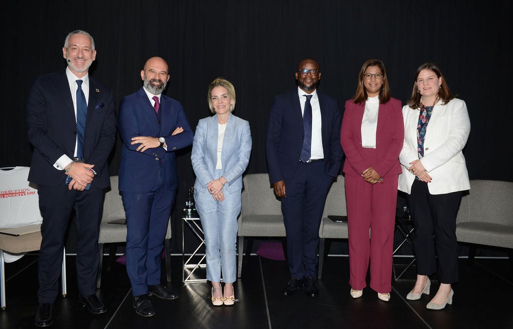 Left to right: Panel 2 at our side event to the B20 Summit on 