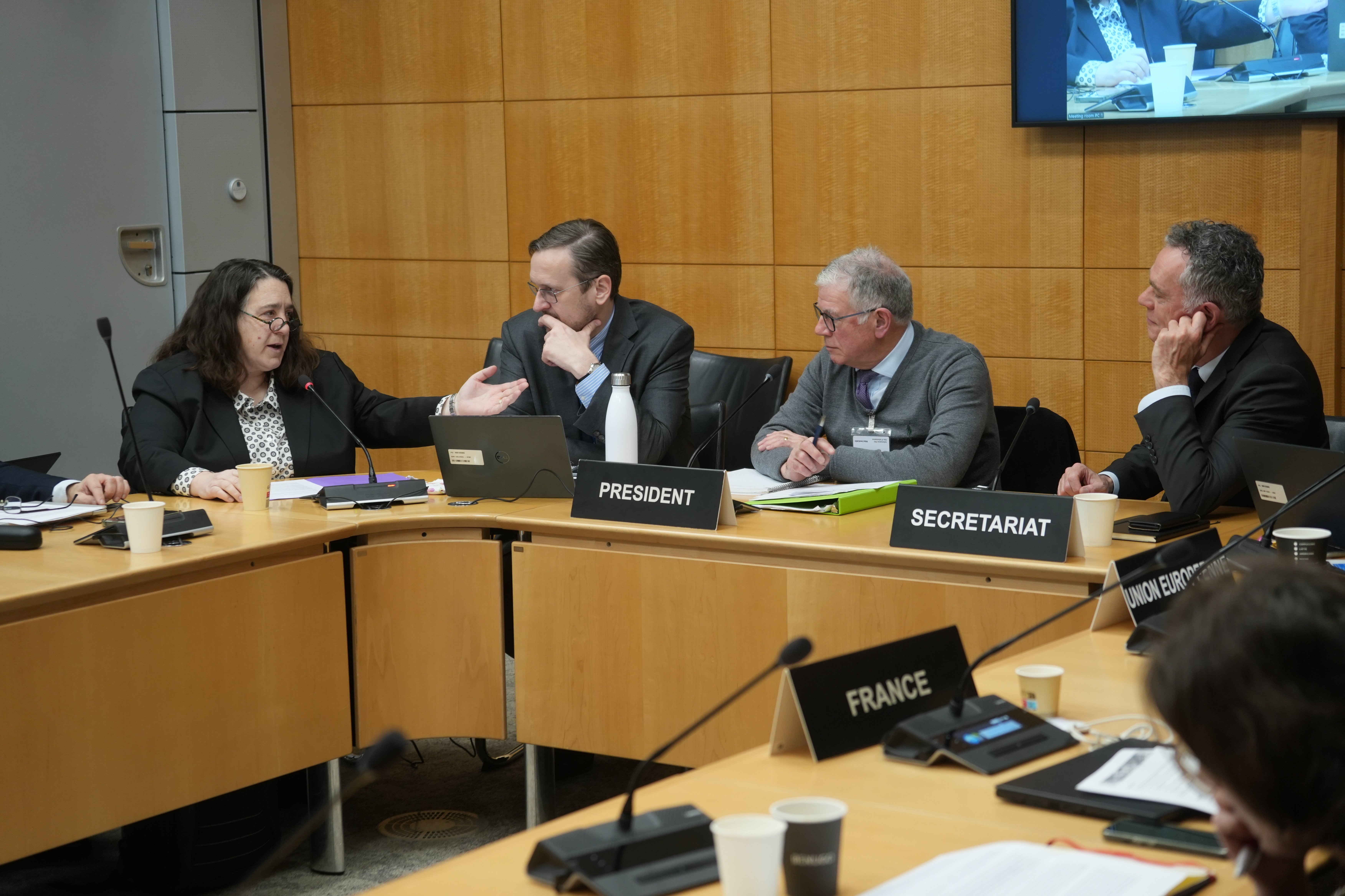 Our Anti-Illicit Trade Expert Group Chair Susan Wilson joined the opening session including the OECD's Piotr Stryszowski and John Drummond, as well as the OECD's Working Party Chair on Countering Illicit Trade Chris Martin.