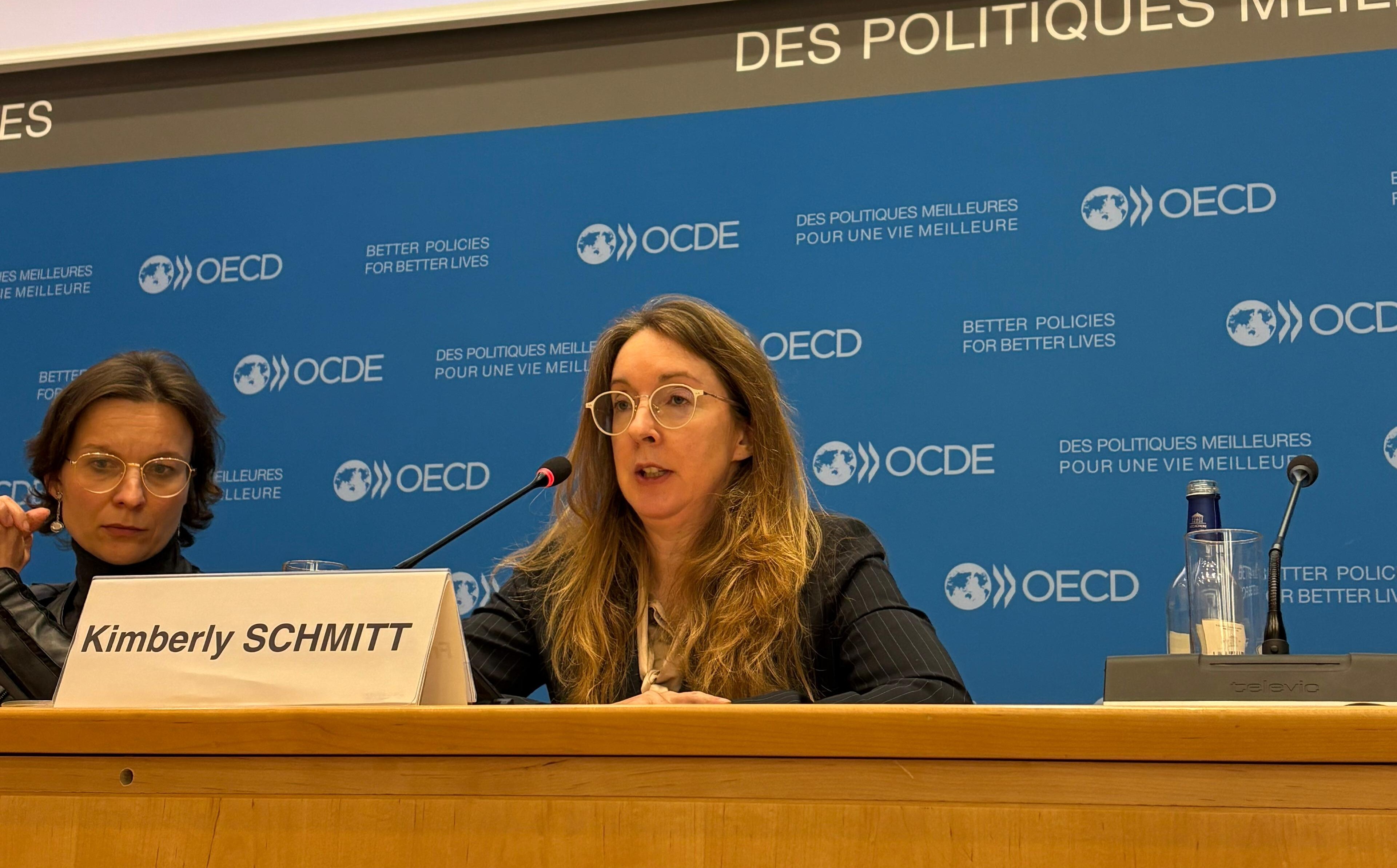 Intel's Vice President and Director of Patent Litigation Kimberly Schmitt spoke on Panel 2 about the private sector’s perspectives on economic security and investment.